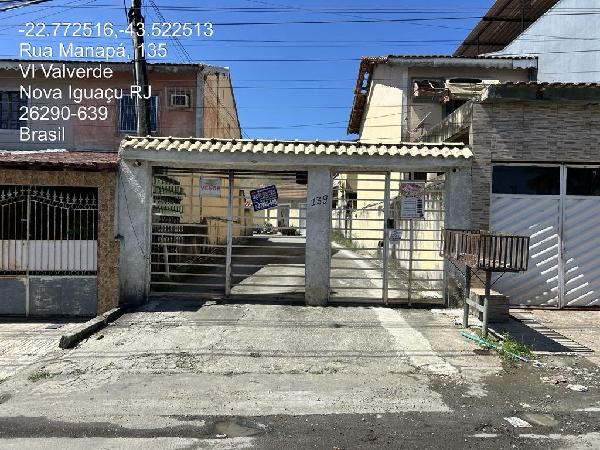 Casa em Nova Iguaçu, Valverde, Rua Manapa, N. 139, Cs 21, RJ. Área: 61.19m2