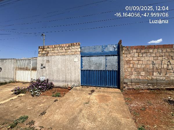 Casa em Luziânia, Parque Estrela Dalva Ix, Quadra 197, N. Sn, Cs 02 Vg 02 Lt 12 Rua 135, GO. Área: 63.16m2