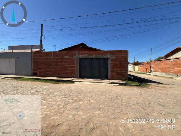 Casa em Demerval Lobão, Santa Ines, Rua Jose Timoteo, N. 309,, PI. Área: 56m2