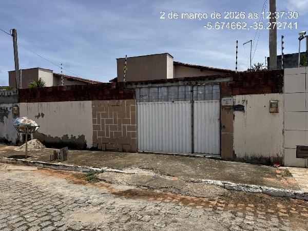 Casa em Extremoz, Estivas, Rua Guarani, N. 71, Lt 834 Qd 46, RN. Área: 71.63m2