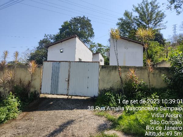 Casa em São Gonçalo, Monjolos, Rua Amalia Vasconcelos, N. 114, Qd 07 Lt 13 Cs Base, RJ. Área: 28.05m2