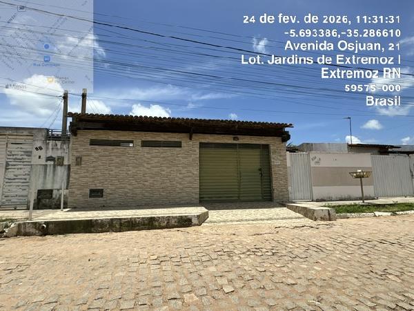 Casa em Extremoz, Riviera, Rua Nossa Senhora Das Gracas, N. 556, Lt 25 Qd 04, RN. Área: 68.05m2