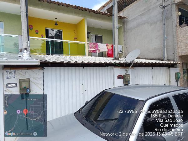 Casa em Queimados, Vila Sao Joao, Rua Projetada A, N. 20, Cs 7, Lt 2, RJ. Área: 70.03m2