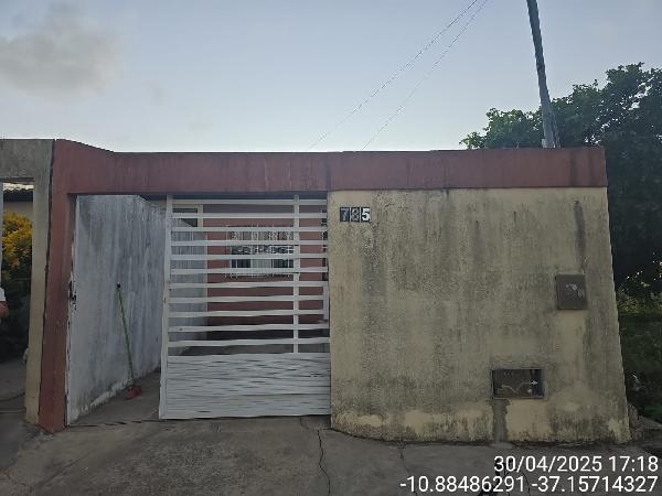 Casa em Nossa Senhora do Socorro, Jardim, Rua A, N. 785, Q15 L10, SE. Área: 66.9m2