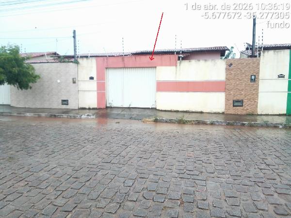 Casa em Extremoz, Lot Central Parque, Rua Chapecoense, N. 61, Lt 306 Qd 10, RN. Área: 76.46m2