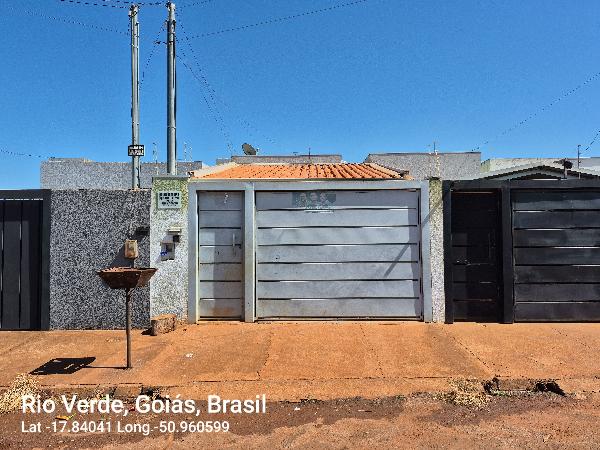 Casa em Rio Verde, Jardim Floresta, Rua Do IpÊ, N. Sn, Parte A Lt 28 Qd Qr-03 Av Santos Dumon, GO. Área: 84.6m2
