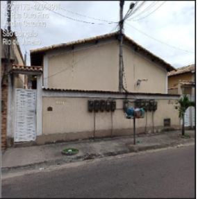 Casa em São Gonçalo, Jardim Catarina, Rua Ouro Fino, N. 682, Cs 03, Lt 19, Qd 99n, RJ. Área: 25.98m2