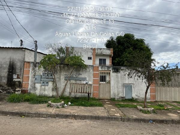 Apartamento em Águas Lindas de Goiás, Mansoes Odisseia, Quadra 15b, N. Sn, Apto 01, Lt 11b, GO. Área: 60.01m2