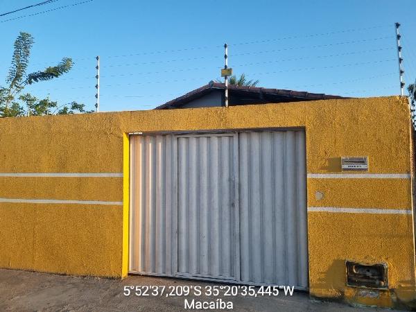 Casa em Macaíba, Vilar, Rua Mato Grosso, N. 31, Lote 05 Quadra 31, RN. Área: 51.56m2