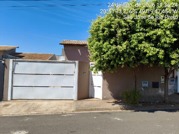 Casa em São José do Rio Preto, Residencial Santa Regina, Rua Claudina Pereira De Lima, N. 466, Lt 23 Qd 05, SP. Área: 66.3m2