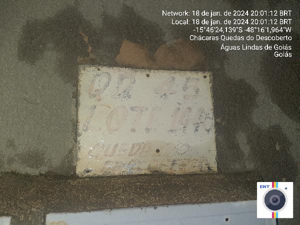 Apartamento em Águas Lindas de Goiás, Chacaras Quedas Do Descoberto, Rua 41, N. Sn, Apto 102, Qd 45 Bl C, GO. Área: 48.29m2