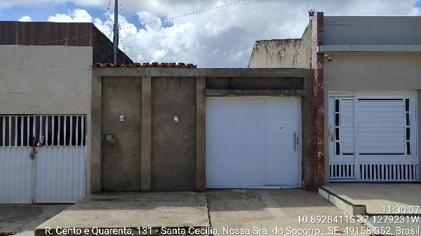 Casa em Nossa Senhora do Socorro, Santa Cecilia, Rua 140, N. 136, Qd Hn Lt 599, SE. Área: 59.13m2