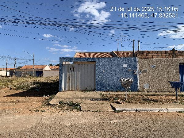Casa em Luziânia, Cidade Jardim Marilia, Quadra C 7, N. Sn, Cs 01 Lt 02 Avenida Brasilia, GO. Área: 69.54m2