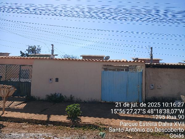 Casa em Santo Antônio do Descoberto, Parque Estrela Dalva Xvi, Quadra 243, N. Sn, Lt 46 Rua 90, GO. Área: 49.87m2