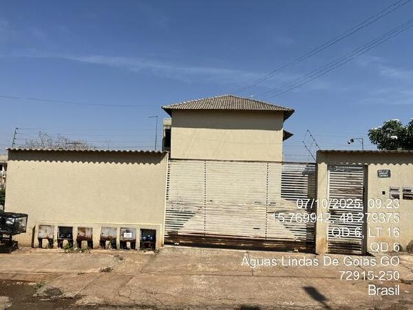 Apartamento em Águas Lindas de Goiás, Mansoes Camargo, Quadra 8, N. Sn, Apto 201, Lt 25a Rua 5 Vg 04, GO. Área: 68.24m2
