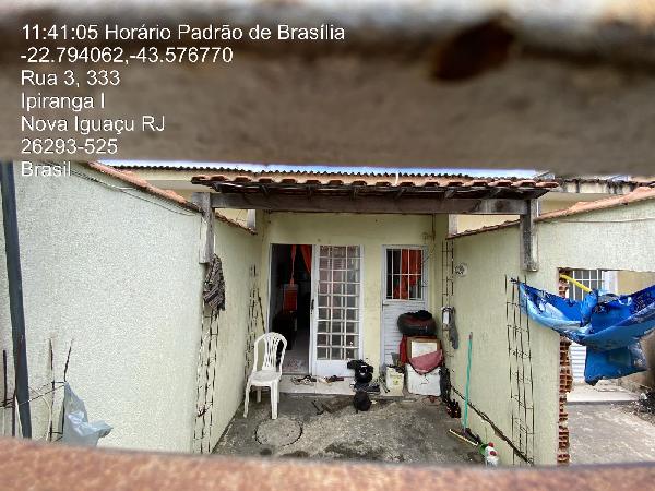 Casa em Nova Iguaçu, Ipiranga, Rua Sete, N. 150, Casa 04, RJ. Área: 39.45m2