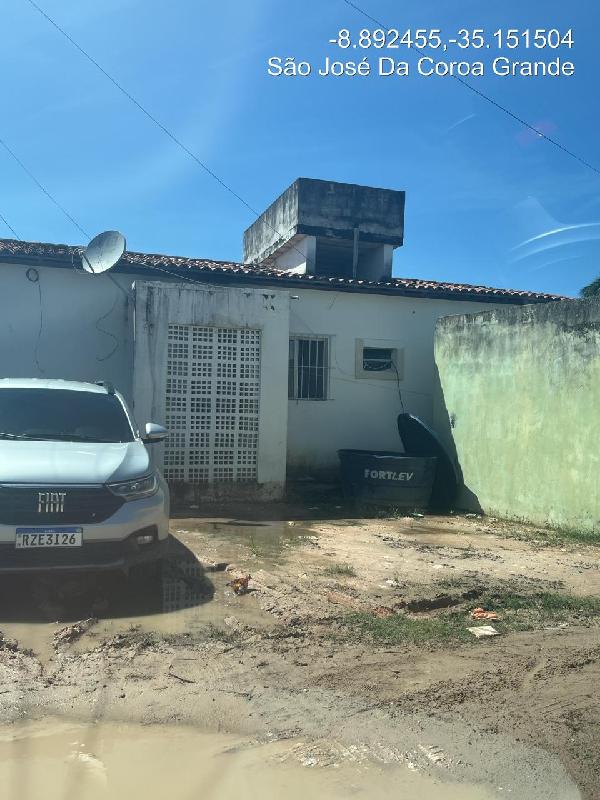 Casa em São José da Coroa Grande, Lot Costa Do Sol, Rua Projetada, N. 01, Qd F Lt 31, PE. Área: 32.33m2