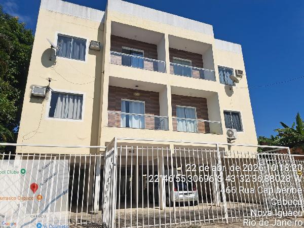 Apartamento em Nova Iguaçu, Cabuçu, Rua Capiberibe, N. 465, Apto 103,, RJ. Área: 40.63m2