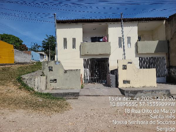 Casa em Nossa Senhora do Socorro, Santa Ines, Rua 08 De Abril, N. 02, Quadra 72, ÁRea 01, SE. Área: 81.25m2