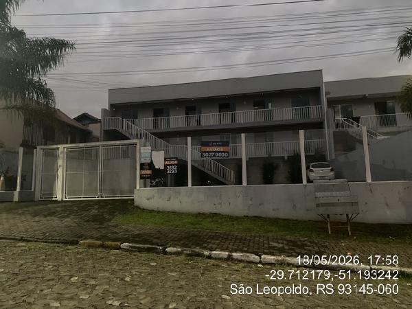 Apartamento em São Leopoldo, Arroio Da Manteiga, Rua Rio Guaiba, N. 426, Apto 302, Lt 02, O3 E 04, Qd 2892, RS. Área: 31.33m2