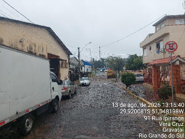 Casa em Gravataí, Parque Ipiranga, Estrada Ipiranga, N. 87, Ca 04 Lt 01 Qd C Lt Res Rondon, RS. Área: 43.62m2