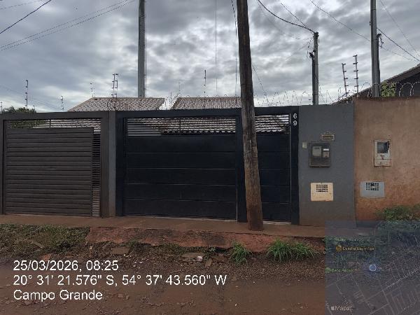 Casa em Campo Grande, Centenario, Rua Dos Goncalves, N. 69, Cs 02, MS. Área: 61.83m2