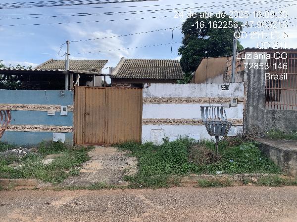 Casa em Luziânia, Parque Estrela Dalva Ix, Rua 143, N. Sn, Casa 02, Lote 06 Da Quadra 211, GO. Área: 63.72m2