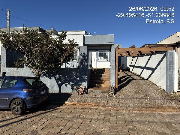 Casa em Estrela, Pinheiros, Rua Araçá, N. 831, Qd 127 Lt Adm 96, RS. Área: 50.44m2