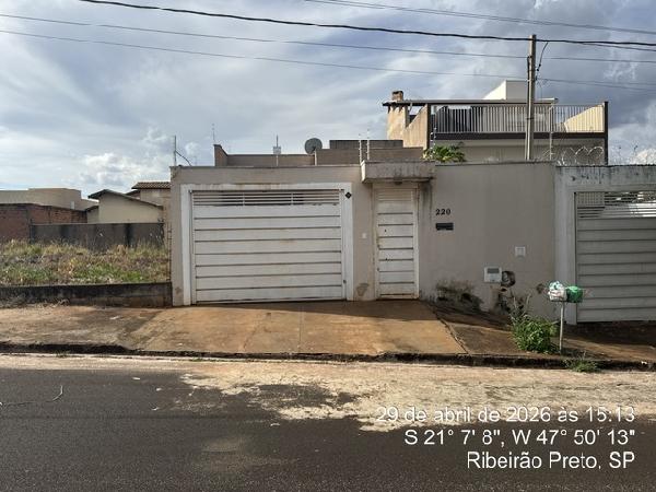 Casa em Ribeirão Preto, Parque Das Oliveiras, Rua Antonio Nahas, N. 220, Qd 8 Lt 41, SP. Área: 78m2