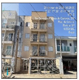 Apartamento em Boituva, Residencial De Lorenzi, R Benedito Antonio De Campos, N. 208, Apto 11, Primeiro Andar, SP. Área: 35.64m2