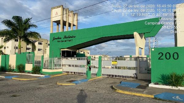Apartamento em Campina Grande, Universitario, Rua Professor Nobrega, N. 200, Apto 102, Bloco L, PB. Área: 52.75m2