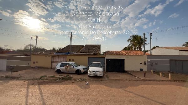 Casa em Santo Antônio do Descoberto, Jardim Ana Beatriz I, Rua 11, N. S/N, Lt 06-A, Qd 23, GO. Área: 75.54m2