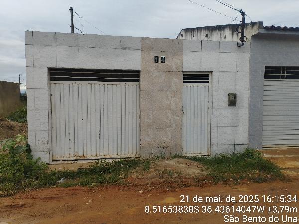 Casa em São Bento do Una, Ricardo F De Omena, Rua Projetada 07, N. 14, Qd 09, PE. Área: 65.48m2