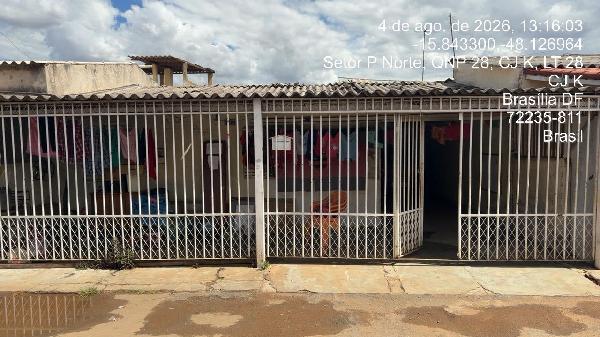 Casa em Ceilândia, Ceilandia Sul, Qnp 28, N. Sn, Conj K Lt 28, DF. Área: 26.32m2