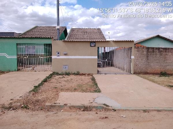 Casa em Santo Antônio do Descoberto, Parque Estrela Dalva Xv, Quadra 133 (Frente Com A Rua 40), N. Sn, Lt 20a, GO. Área: 63m2