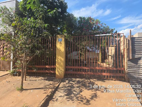 Casa em Várzea Grande, Canelas, Rua Marcilio Dias, N. Sn, 08b Quadra 93, MT. Área: 54.1m2