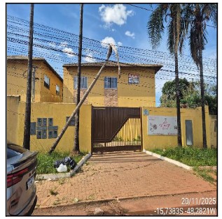 Apartamento em Águas Lindas de Goiás, Parque Da Barragem Setor 09, Rua 09, N. Sn, Apto 102, Lt 02c Qd 107 Conjunto A Setor 09, GO. Área: 55.43m2