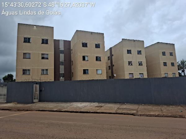 Apartamento em Águas Lindas de Goiás, Mansoes Por Do Sol, Quadra B 17, N. Sn, Apto 401, Bl 03 Lt 01pav 03 Rua 16, GO. Área: 51.48m2