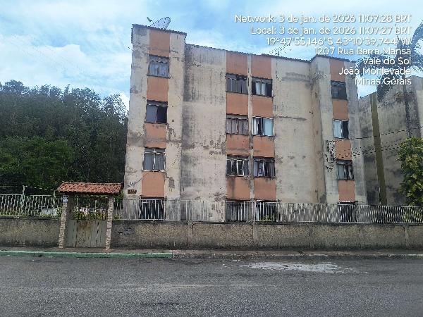 Apartamento em João Monlevade, Vale Do Sol, Rua Barra Mansa, N. 1208, Apto 103, Bl15, MG. Área: 53.04m2