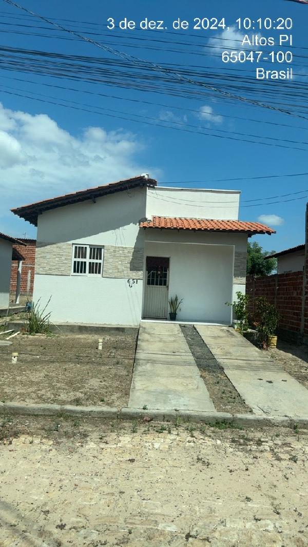 Casa em Altos, Centro, Rua Ix, N. 651, Qd G Lt 12, PI. Área: 52.63m2