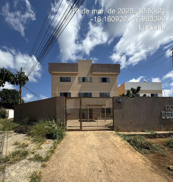 Apartamento em Luziânia, Parque Estrela Dalva Ix, Avenida Lucena Roriz, N. Sn, Apto 102, Qd 386 Lt C, GO. Área: 61.26m2