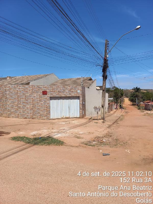 Casa em Santo Antônio do Descoberto, Jardim Ana Beatriz I, Quadra 5 (Rua 3a), N. Sn, Lt 17a1, GO. Área: 73.15m2