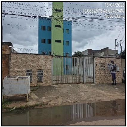 Apartamento em Novo Gama, Loteamento Lunabel 3, Quadra 11, N. Sn, Apto 202, 01 Pav Lt 30, GO. Área: 56.33m2