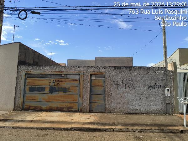 Casa em Sertãozinho, Jardim Santa Lucia, Rua Luiz Pasquini (Antiga Rua A), N. Sn, Lt 13 Qd 07, SP. Área: 58m2