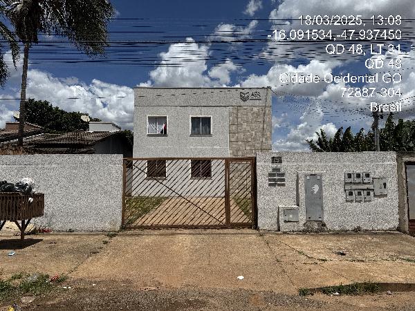 Apartamento em Cidade Ocidental, Parque Nova Friburgo B, Lote 01 Quadra  47 Rua 03, N. Sn, Apto 203, Pavimento TÉRreo, GO. Área: 49.44m2