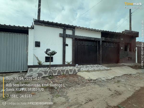 Casa em Santa Rita, Lot Portal Do Tibiri, Rua Projetada, N. 247, Lt 42 Qd 03 Cs 01, PB. Área: 55.3m2