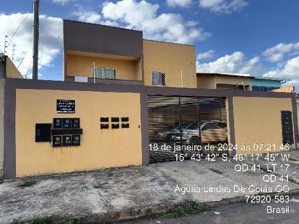 Apartamento em Águas Lindas de Goiás, Jardim Da Barragem Vi, Via De Acesso, N. Sn, Apto 203, 1 Pav Lt 18 Qd 41, GO. Área: 61.66m2
