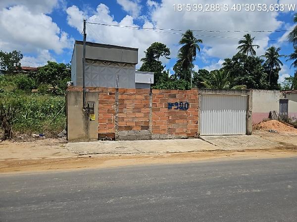 Casa em Mucurici, Centro, Avenida Parque Itaunas, N. 920, Lt 218 Qd 21, ES. Área: 54.18m2