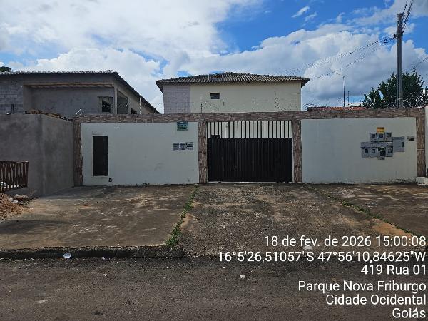 Apartamento em Cidade Ocidental, Parque Nova Friburgo B, Quadra 49, N. Sn, Apto 201, Lt 20 Rua 2 Vg 201, GO. Área: 52.28m2
