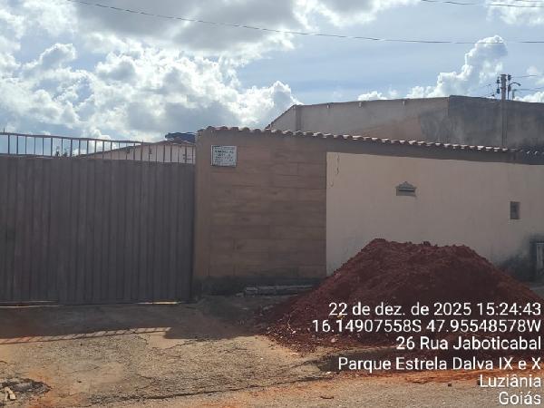 Casa em Luziânia, Jardim Do Inga, Rua Jaboticabal, N. S/N, Lt 26 Qd 90, GO. Área: 142.11m2
